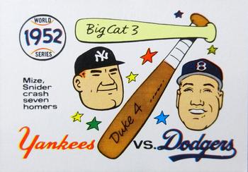1970 Fleer World Series 049      1952 Yankees/Dodgers#{(Johnny Mize#{and Duke Snider